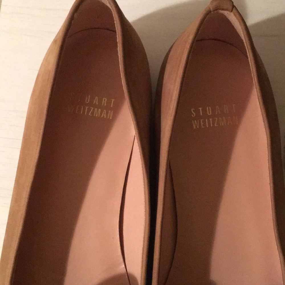 Stuart Weitzman new studded suede loafers - Picture 3 of 8